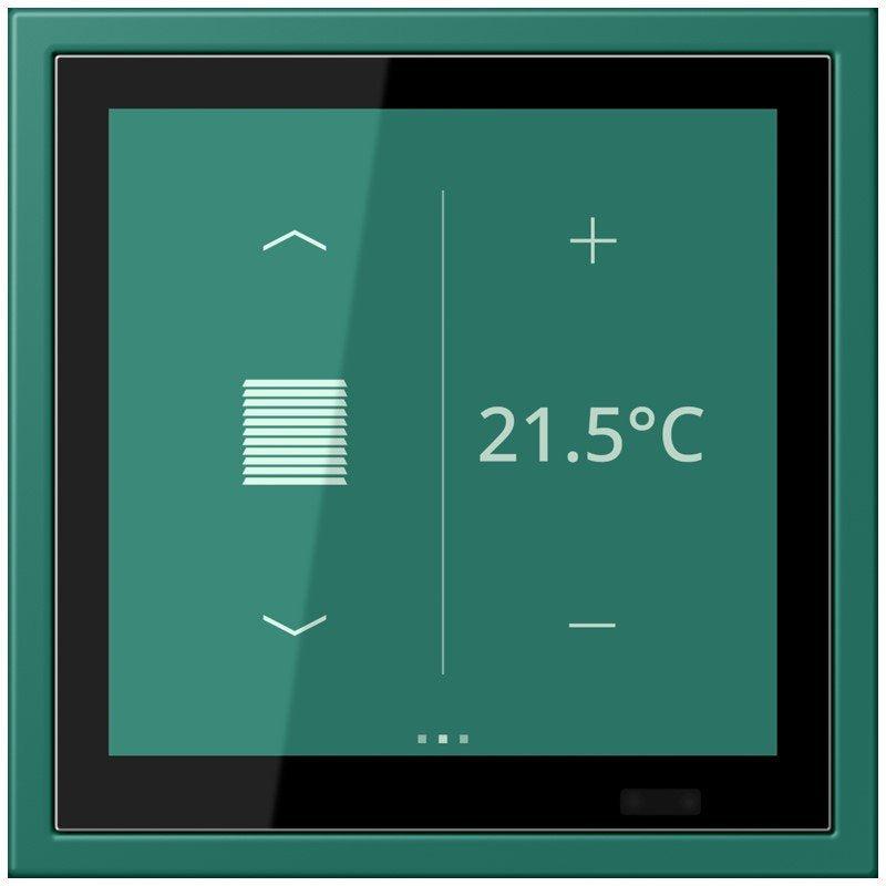 Jung - Bussystem-Mehrfach Bediengerät KNX Raumcontroller LCZ 459 BFD1S 216 vert anglais