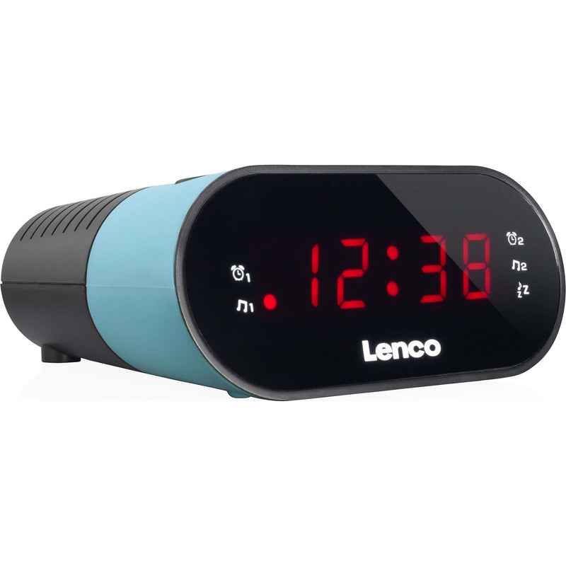 LENCO - Radio Uhrenradio CR-07 BLUE analog