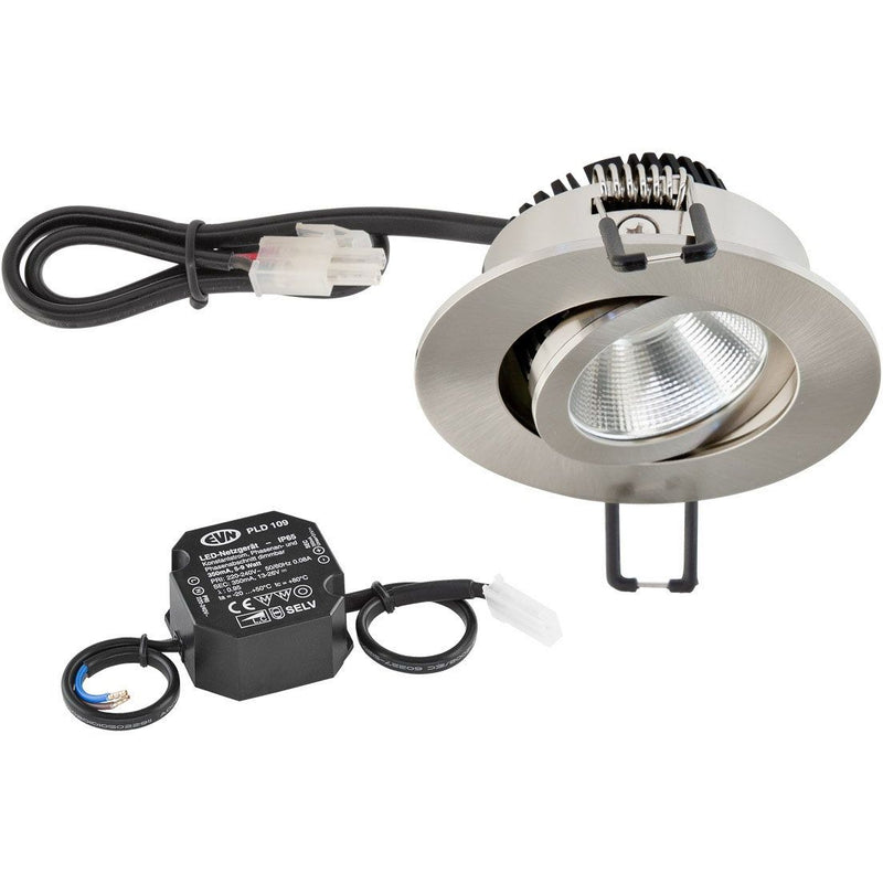 EVN Lichttechnik - Downlight/Strahler/Flutlicht P-LED Deckeneinbauleuchte PC20N61302 3000K 230V rund eds