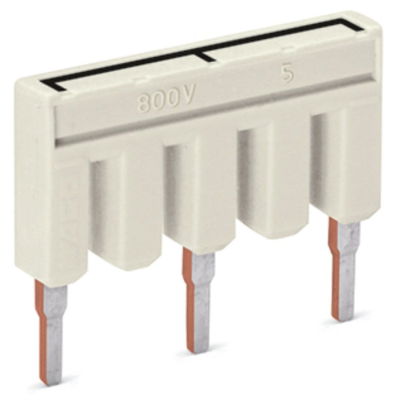 WAGO - Querverbinder/Brücker für Reihenklemme Sternbrücker, isoliert 2000-405/011-000 3-fach (1-3-5)lgr − 25 Stück