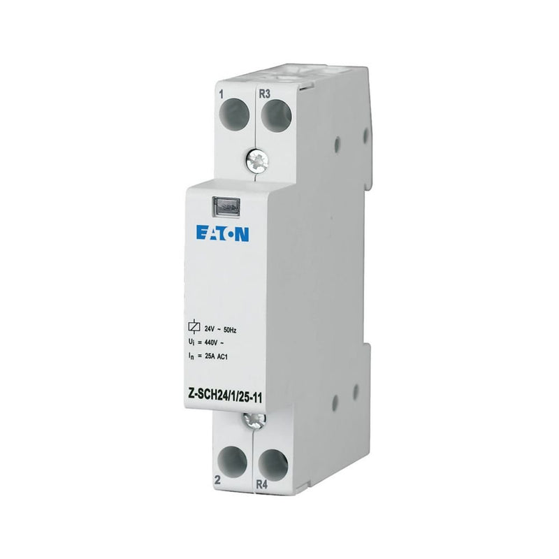 Eaton - Installationsschütz für Reiheneinbau Installationsschütz Z-SCH24/1/25-11 24VAC, 1S+1Ö, 25A