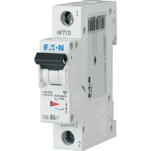 Eaton - Leitungsschutzschalter 1p. FAZ6-B6/1-SA 6A Charakt.: B