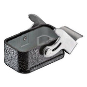Harting - Gehäuse für Rechtecksteckverbinder Anbaugehäuse 09127080301 Han Q 8/0-agg Metall − 10 Stück