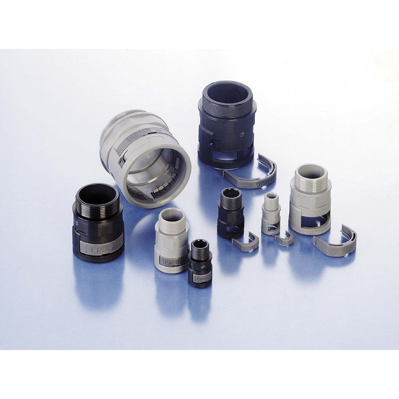 ABB Stotz-Kontakt - Kunststoff-Schutzschlauch-Verschraubung Schlauchverschraubung SVND-M638GT − 10 Stück