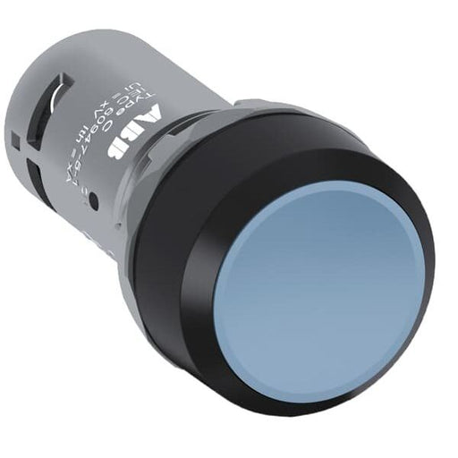 ABB Stotz S&J - Drucktaster, Komplettgerät Drucktaster CP1-10L-20 blau, 2 Schließer