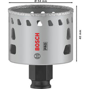 Bosch - Lochsäge PRO Tile PC Plus Lochsäge, 2608901563 54 mm, HS
