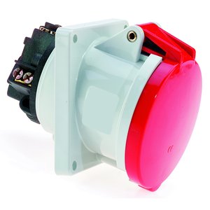 Bals Elektrotech - CEE-Anbausteckdose (IEC 60309) Anbausteckdose geneigt 63A 12074 4p 400V 6h IP44