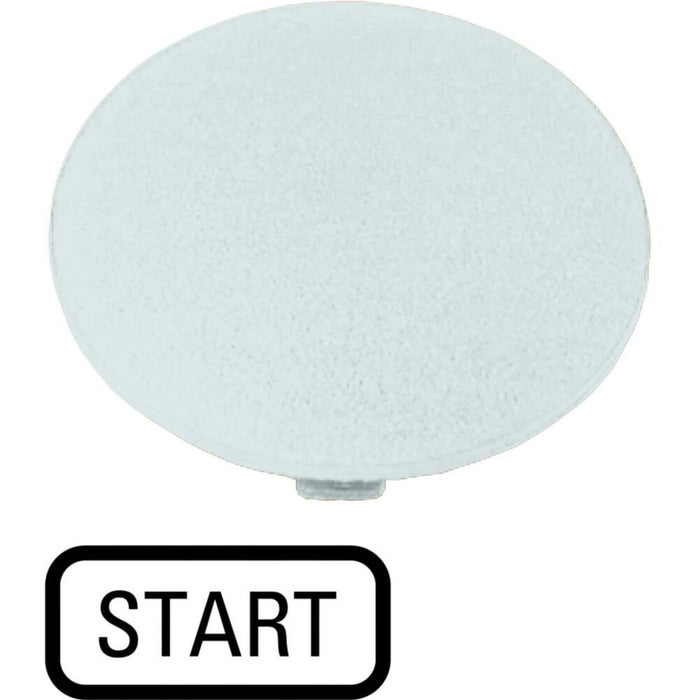 Eaton - Tastenplatte für Befehls- und Meldegeräte Tastenplatte M22-XDP-W-GB1 Pilz,sw,beschriftet  − 1 Stück
