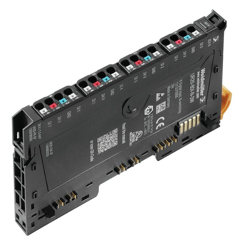 Weidmüller - Feldbus, Dez. Peripherie Analoges/dig. Ein-/Ausgangs-Modul Remote-IO-Modul UR20-8DI-N-3W IP20, Digitalsignale