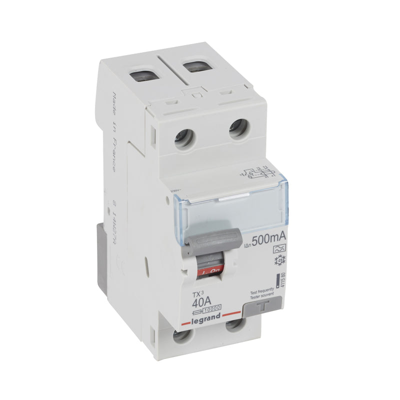 Legrand - Fehlerstrom-Schutzschalter Fehlerstromschutzschalter Legrand 411580 40A,2pol500mA,230VAC