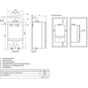 Vaillant - Gaswandkessel Gas-WandheizgerätBrennwert VC 406/5-5 E ecoTEC plus