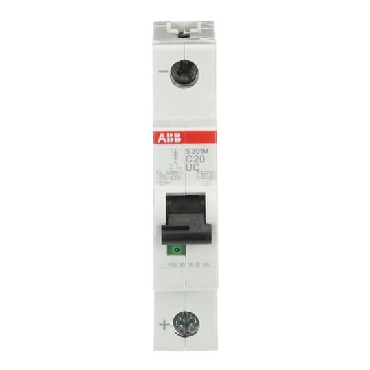 ABB Stotz S&J - Leitungsschutzschalter Sicherungsautomat S201M-C20UC 10 kA, 20 A, 1P
