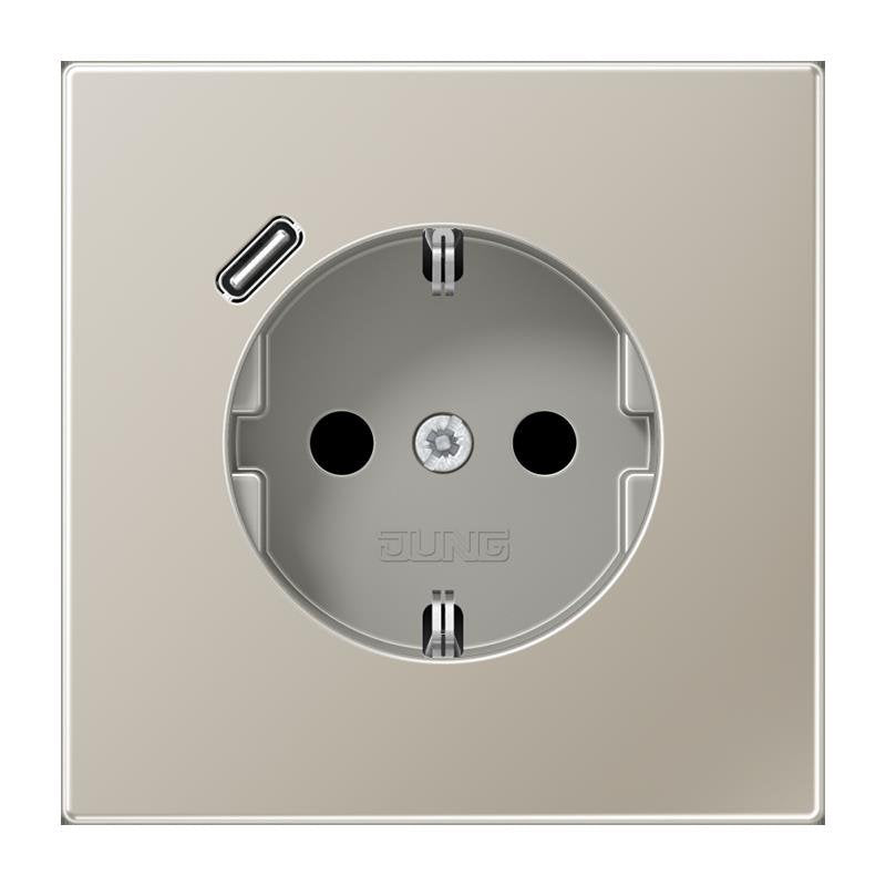 Jung - Steckdose SCHUKO Steckdose 16 A 250V ES 1520-18 C m. Berührungsschutz