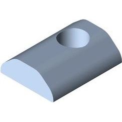 Item - Gleitmutter Nutenstein 8 0.0.420.83 verzinkt, schwer, M8 − 1 Stück by Item
