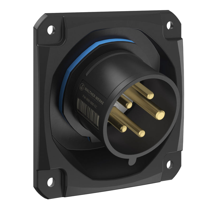 Walther Werke - CEE-Gerätestecker (IEC 60309) CEE NEO Anbaugerätestecker FW712509CC 16A 5P 9h IP54
