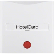 Berker - Abdeckung/Bedienelement für Installationsschalterprogramme Schalteraufsatz pws 16401909 Hotelcard