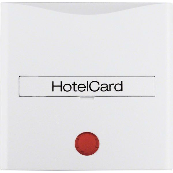 Berker - Abdeckung/Bedienelement für Installationsschalterprogramme Schalteraufsatz pws 16401909 Hotelcard