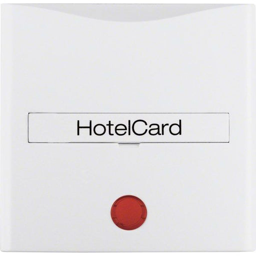 Berker - Abdeckung/Bedienelement für Installationsschalterprogramme Schalteraufsatz pws 16401909 Hotelcard