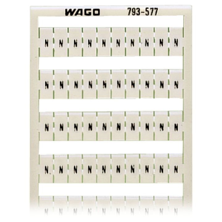 WAGO - Klemmenmarkierung WMB-Bezeichnungssystem 793-577 W:N (100X) − 5 Stück