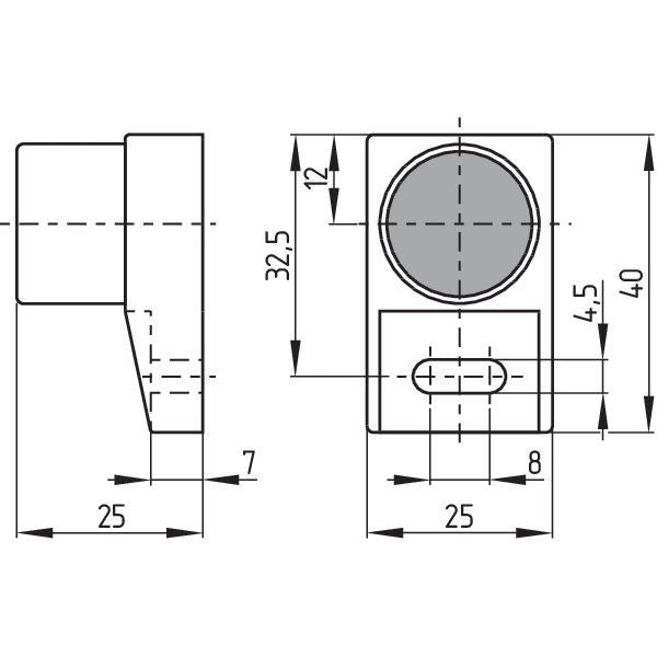 Schmersal - Magnetischer Näherungsschalter Magnetschalter BP 12 S