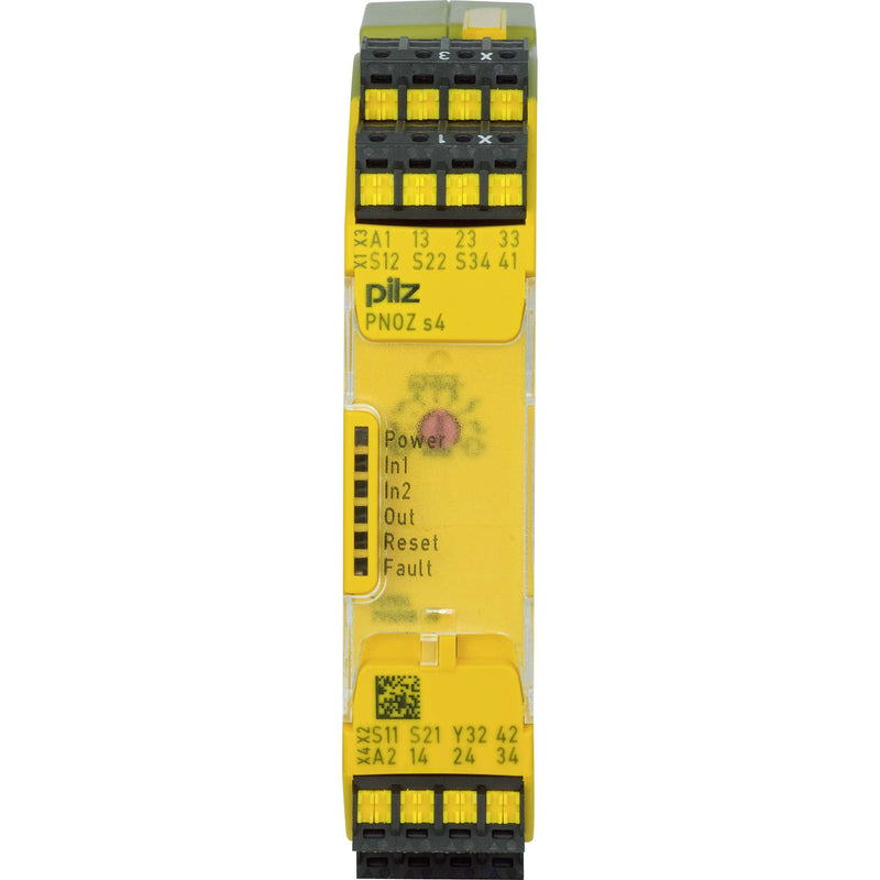 Pilz - Gerät zur Überwachung von sicherheitsgerichteten Stromkreisen Not-Aus-Schaltgerät PNOZ s4 C #751134 48-240ACDC 3n/o 1n/c