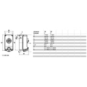 Bals Elektrotech - CEE-Steckdose abschaltbar, abgesichert (IEC 60309) CEE-Steckdose 16445 16A,7p,230V,9H,IP44