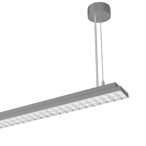 LTS Licht&Leuchten - Pendelleuchte LED-Pendelleuchte LUZ06-D 14.007.40 si 4000K 60°silber  − 1 Stück