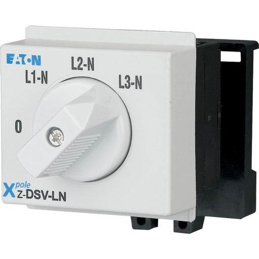 Eaton - Schalter für Reiheneinbau Drehschalter Z-DSV-LN Voltmeter L-N, L1-N