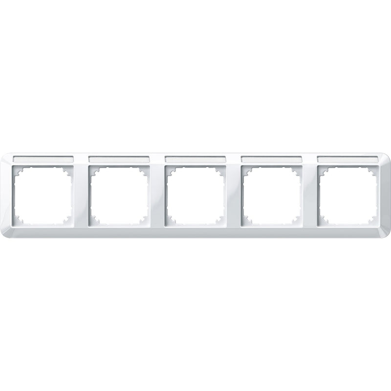 Merten - Abdeckrahmen Rahmen 5f.pws/gl 387519 Beschriftungsträger