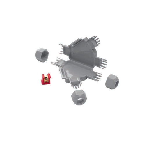 Grothe - Verbindungs- und Abzweigmuffe (-garnitur) Mikro-Verbindungsmuffe BARNEY Y f.3Kabel b.2x2,5qmm