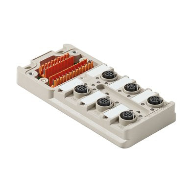 Weidmüller - Passiver Sensor-/Aktor-Verteiler (ohne Leitung) Sensor-/Aktor-Verteiler SAI-6-M5PM12ECOUT Gehäuseunterteil − 2 Stück