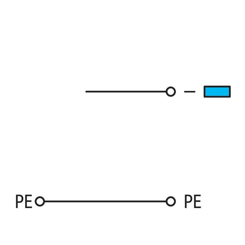 WAGO - Initiator/Aktor-Reihenklemme Aktorenklemme 280-593 0,08-2,5mmq grau − 10 Stück