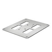 OBO Bettermann - Sockel für Installationssäule Bodenplatte ISSBP140110WA 200x170x3mm