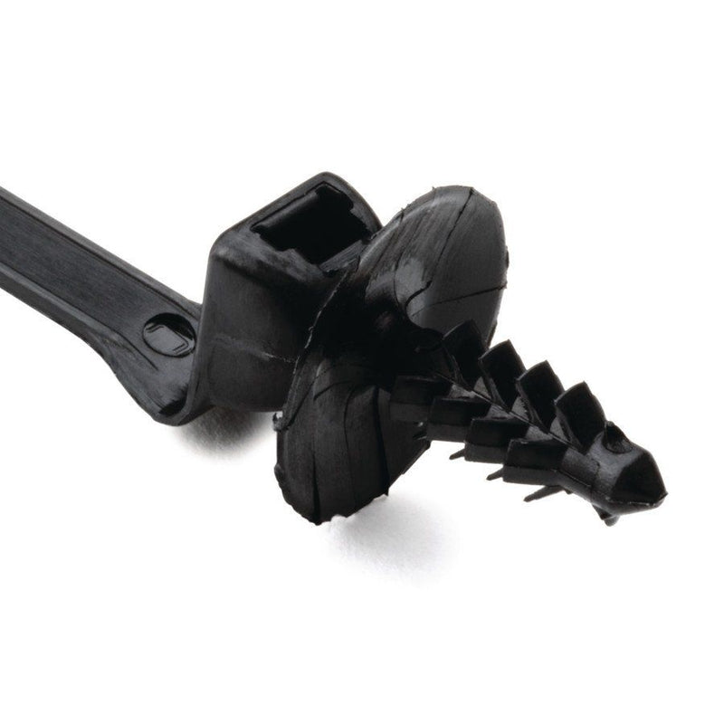 HellermannTyton - Kabelbinder Befestigungsbinder 1tlg. 157-00112(500) schwarz − 500 Stück