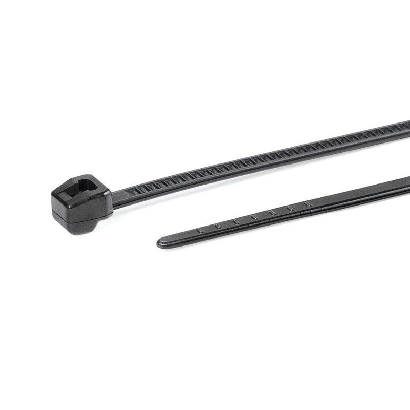 HellermannTyton - Kabelbinder T18ROS PA66W BK 100 100x2,5mm − 175000 Stück