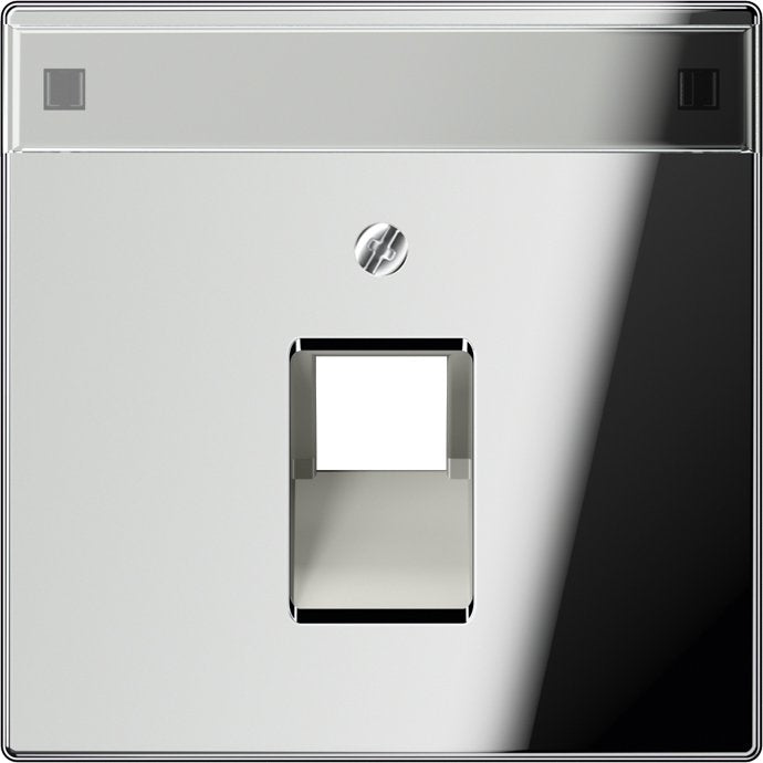Jung - Einsatz/Abdeckung für Kommunikationstechnik Abdeckung gl.chr GCR 2969-1 NAUA für IAE/UAE-Dose