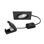 Brumberg Leuchten - Downlight/Strahler/Flutlicht LED-Einbaustrahler 230V 38488183AB 3000K, sw