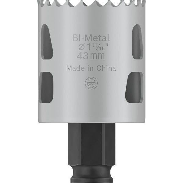 Bosch - Lochsäge PRO Multi Material PC Plus 2608594383 Lochsäge, 43 mm