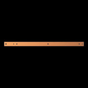 Striebel&John - Sammelschiene Kupferschiene ZX1072 40x10mm L:767mm