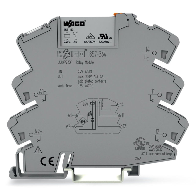 WAGO - Schaltrelais Relaismodul 857-364 AC/DC 24 V,1 W