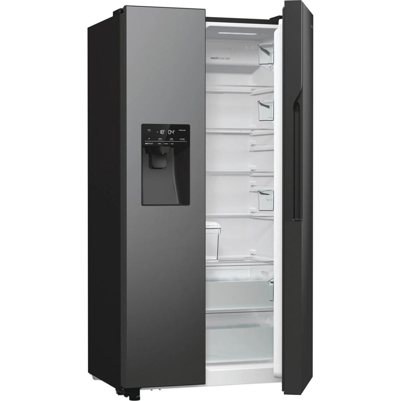 Gorenje - Kühl-/Gefrierkombination Kühl/Gefrierkombi SbS NRR9185ESBXL TwistIce,Wasserber