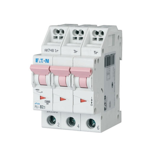 Eaton - Leitungsschutzschalter PLI-C2/3 C 2A, 3p Steckkl