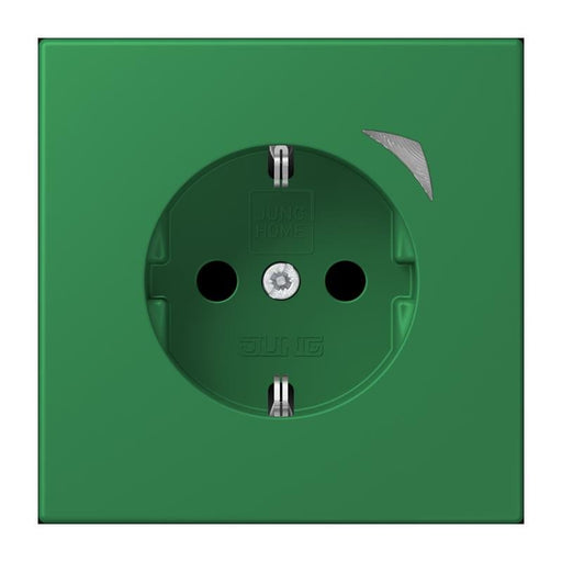Jung - Steckdose SCHUKO Steckdose BT LC 1521 SE 219 vert fonce (32050)