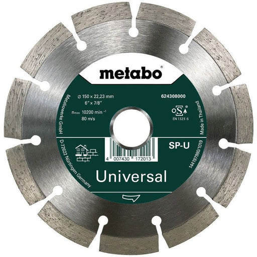 Metabowerke - Trenn-/Schleifscheibe Diamanttrennscheibe 624308000 150x22,23mm