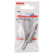 Bosch - Stufenbohrer Blechschälbohrer HSS, 2608596400 zylindrisch 5 - 20