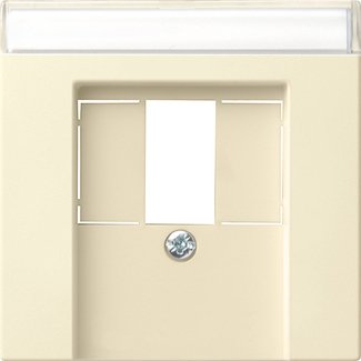 Gira - Einsatz/Abdeckung für Kommunikationstechnik Zentralplatte cws-gl 087601 f. TAE-Steckdose