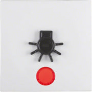 Berker - Abdeckung/Bedienelement für Installationsschalterprogramme Wippe pws 16511949 Symbol Licht