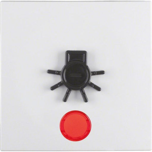 Berker - Abdeckung/Bedienelement für Installationsschalterprogramme Wippe pws 16511949 Symbol Licht