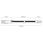 Nobile - Elektrisches Zubehör/Ersatzteile für Leuchten Verlängerungsleitung 1m 8099600006