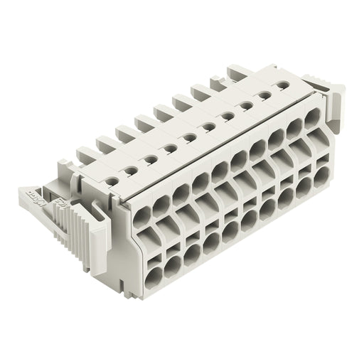 WAGO - Kabelsteckverbinder für Leiterplattensteckverbinder 2-Leiter-Federleiste 721-2110/037-000 CAGECLAMP,2,5mm²,lgr − 25 Stück